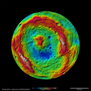 Topography_of_Vesta's_South_Pole